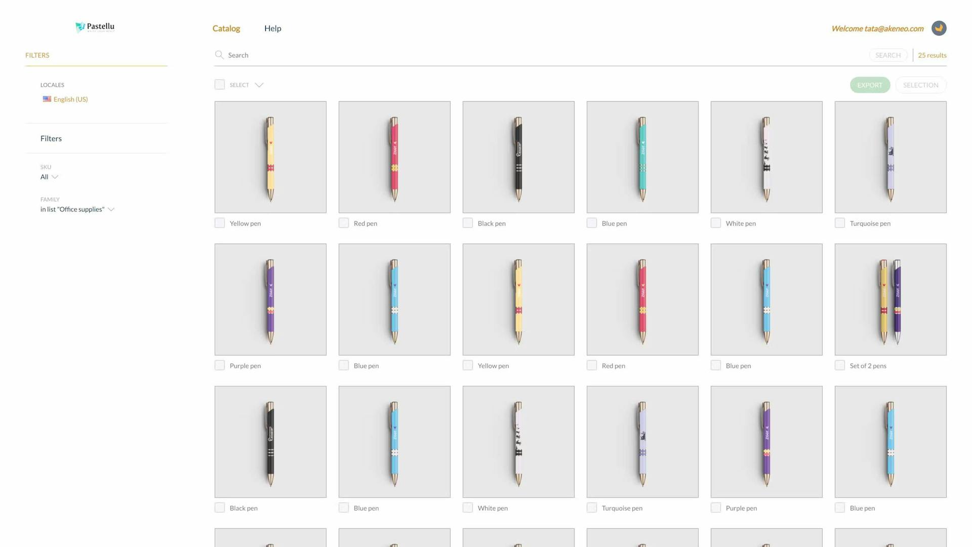 Akeneo Shared Catalogs